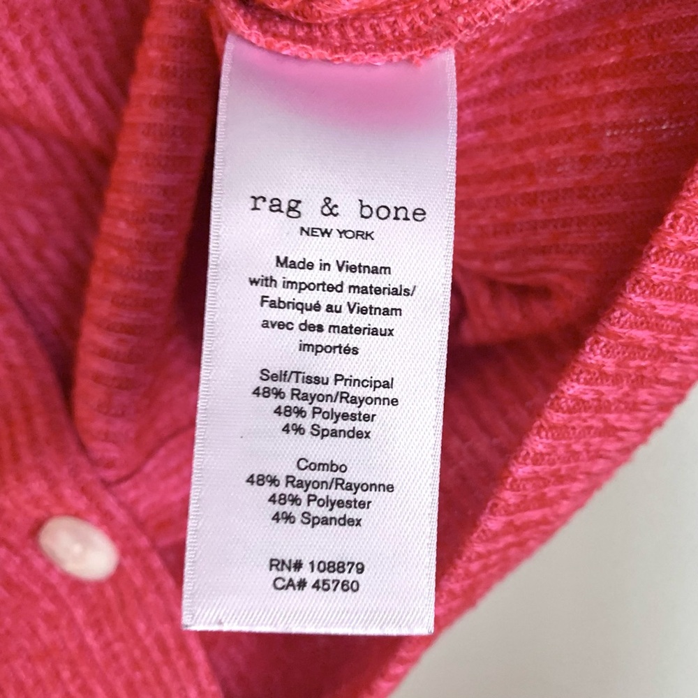 Rag & Bone Ribbed Top - Picture 6 of 9
